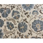 Super King Samson Headboard Lewis & Wood Zafarashan Autumn/Sky DD
