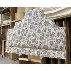 Super King Samson Headboard Lewis & Wood Zafarashan Autumn/Sky DD