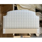 SOLD Kingsize Puffin Headboard Charlotte Gaisford Georgie Girl Blue DD