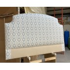 SOLD Kingsize Puffin Headboard Charlotte Gaisford Georgie Girl Blue DD