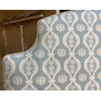 SOLD Kingsize Puffin Headboard Charlotte Gaisford Georgie Girl Blue DD