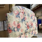 Kingsize Puffin Headboard Linwood Albertine Indigo/Pink DD