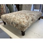 30ins x 40ins Arden Footstool in Lewis & Wood Coromandel Sandalwood DD