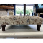 30ins x 40ins Arden Footstool in Lewis & Wood Coromandel Sandalwood DD