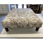 30ins x 40ins Arden Footstool in Lewis & Wood Coromandel Sandalwood DD