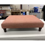 30ins x 40ins Arden Footstool in Fermoie Pay Attention DD