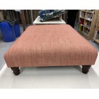 30ins x 40ins Arden Footstool in Fermoie Pay Attention DD