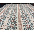 30ins x 40ins Arden Footstool in Charlotte Gaisford Suzanne Red DD