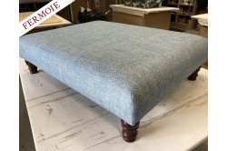 30ins x 40ins Arden Footstool in Fermoie Cloud 011 DD