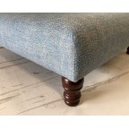 30ins x 40ins Arden Footstool in Fermoie Cloud 011 DD