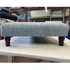 30ins x 40ins Arden Footstool in Fermoie Cloud 011 DD