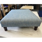 30ins x 40ins Arden Footstool in Fermoie Cloud 011 DD