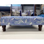 24ins x 32ins Arden Footstool in Fermoie Pangea Blue DD 