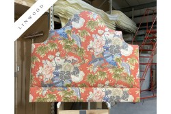 Kingsize Samson Headboard Linwood Royal Garden Red Carpet DD