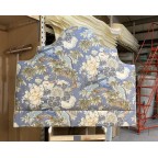 Kingsize Samson Headboard Linwood Royal Garden Cornflower DD