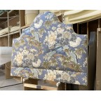 Kingsize Samson Headboard Linwood Royal Garden Cornflower DD