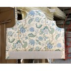 Kingsize Samson Headboard Linwood Kitty Blue/Green DD