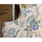 Kingsize Samson Headboard Linwood Kitty Blue/Green DD