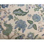 Kingsize Samson Headboard Linwood Kitty Blue/Green DD