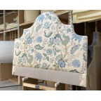 Kingsize Samson Headboard Linwood Kitty Blue/Green DD