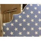 Twin Single Samson Headboards Sarah Hardaker Big Star Indigo DD