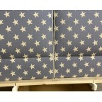 Twin Single Samson Headboards Sarah Hardaker Big Star Indigo DD