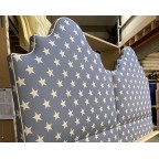 Twin Single Samson Headboards Sarah Hardaker Big Star Indigo DD