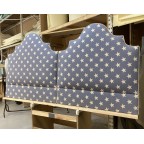 Twin Single Samson Headboards Sarah Hardaker Big Star Indigo DD