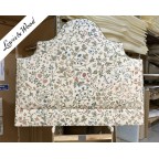 Charlotte Gaisford White House Blue Super King Samson Headboard DD