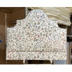 Charlotte Gaisford White House Blue Super King Samson Headboard DD