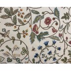 Charlotte Gaisford White House Blue Super King Samson Headboard DD