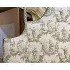  Kingsize Samson Headboard Lewis & Wood Toile Baptiste DD