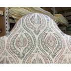  Kingsize Samson Headboard Lewis & Wood Toile Rhone DD