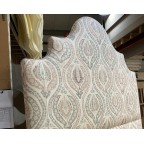  Kingsize Samson Headboard Lewis & Wood Toile Rhone DD