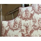  Kingsize Samson Headboard Lewis & Wood Toile Rhone DD