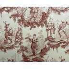  Kingsize Samson Headboard Lewis & Wood Toile Rhone DD