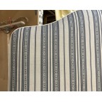 Double Barra Headboard Julia Brendel Memory Stripe Tarmac DD