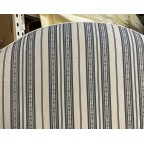 Double Barra Headboard Julia Brendel Memory Stripe Tarmac DD
