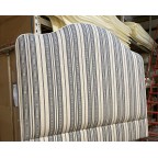 Double Barra Headboard Julia Brendel Memory Stripe Tarmac DD