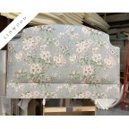 Kingsize Puffin Headboard Linwood Gertrude Blue/Green DD