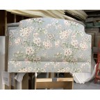 Kingsize Puffin Headboard Linwood Gertrude Blue/Green DD