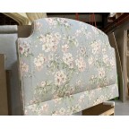 Kingsize Puffin Headboard Linwood Gertrude Blue/Green DD