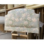 Kingsize Puffin Headboard Linwood Gertrude Blue/Green DD