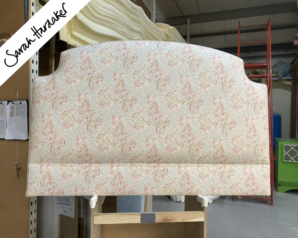 Kingsize Puffin Headboard Sarah Hardaker Vintage Paisley DD