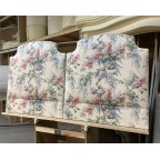 Twin Single Puffin Headboards Linwood Vita Pink/Blue DD