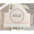 SOLD Kingsize Samson Headboard Fermoie Quantock 010 DD