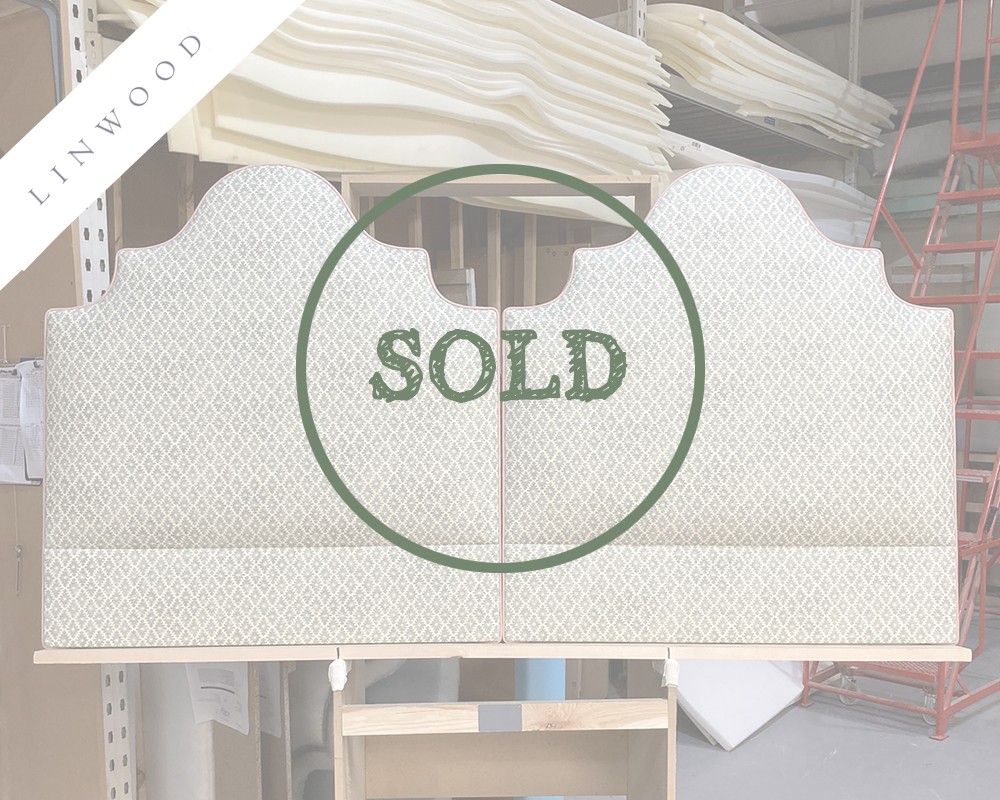 SOLD Twin Single Samson Headboards Linwood Ashfield Moss DD
