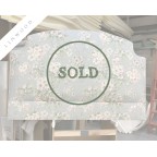 SOLD Kingsize Puffin Headboard Linwood Gertrude Blue/Green DD