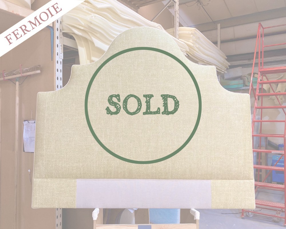 SOLD Kingsize Samson Headboard Fermoie Cloud 004 DD