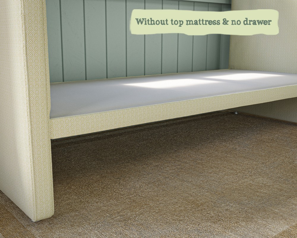 Small Brampton End of Bed Stool The Headboard Workshop